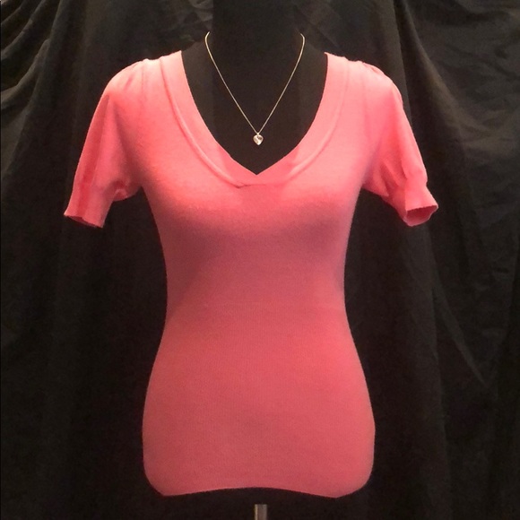 HOT PINK BEBE SWEATER TOP - Picture 2 of 5